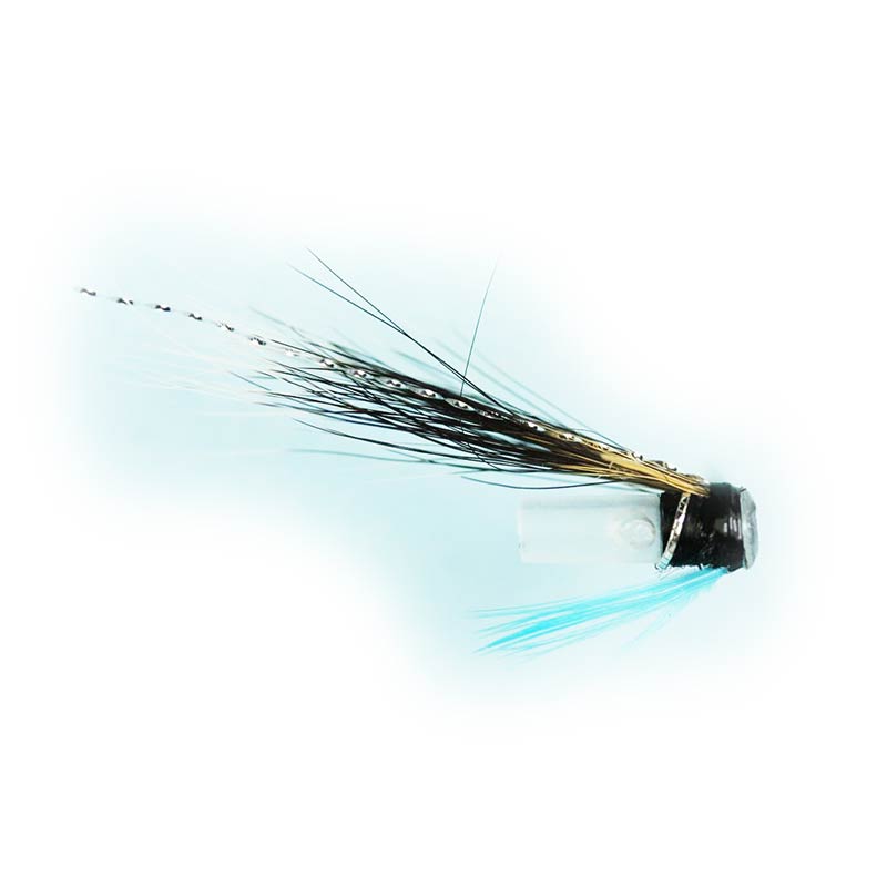 Caledonia Blue Charm Riffle Hitch Tube Fly - Premium Fly Fishing Lure for Trout and Salmon - Perfect for River and Stream Fishing
