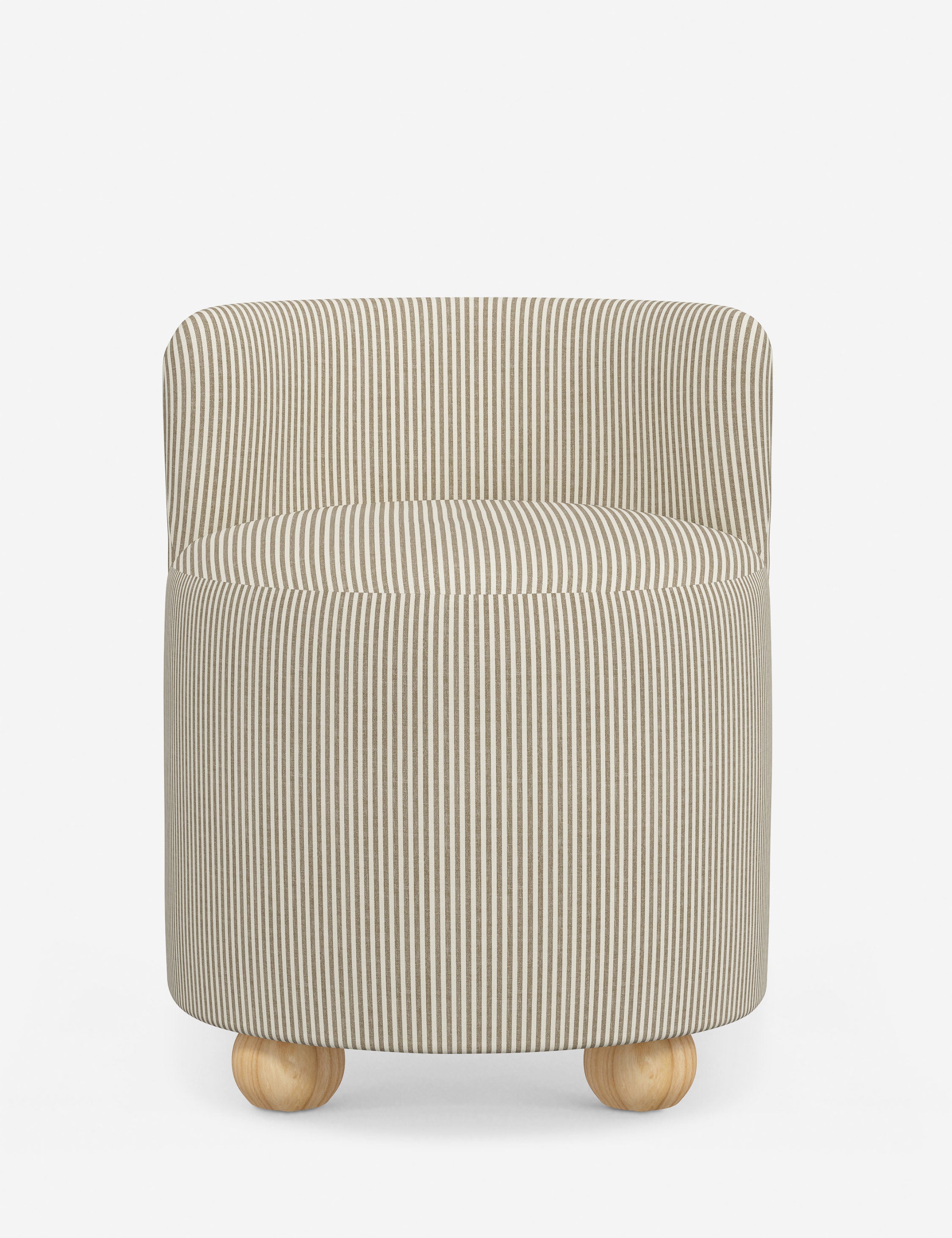 Fernsby Modern Accent Chair - Mid Century Style Upholstered Lounge Chair for Living Room, Bedroom, Office - Comfortable Reading Chair with Wooden Legs & Soft Fabric
