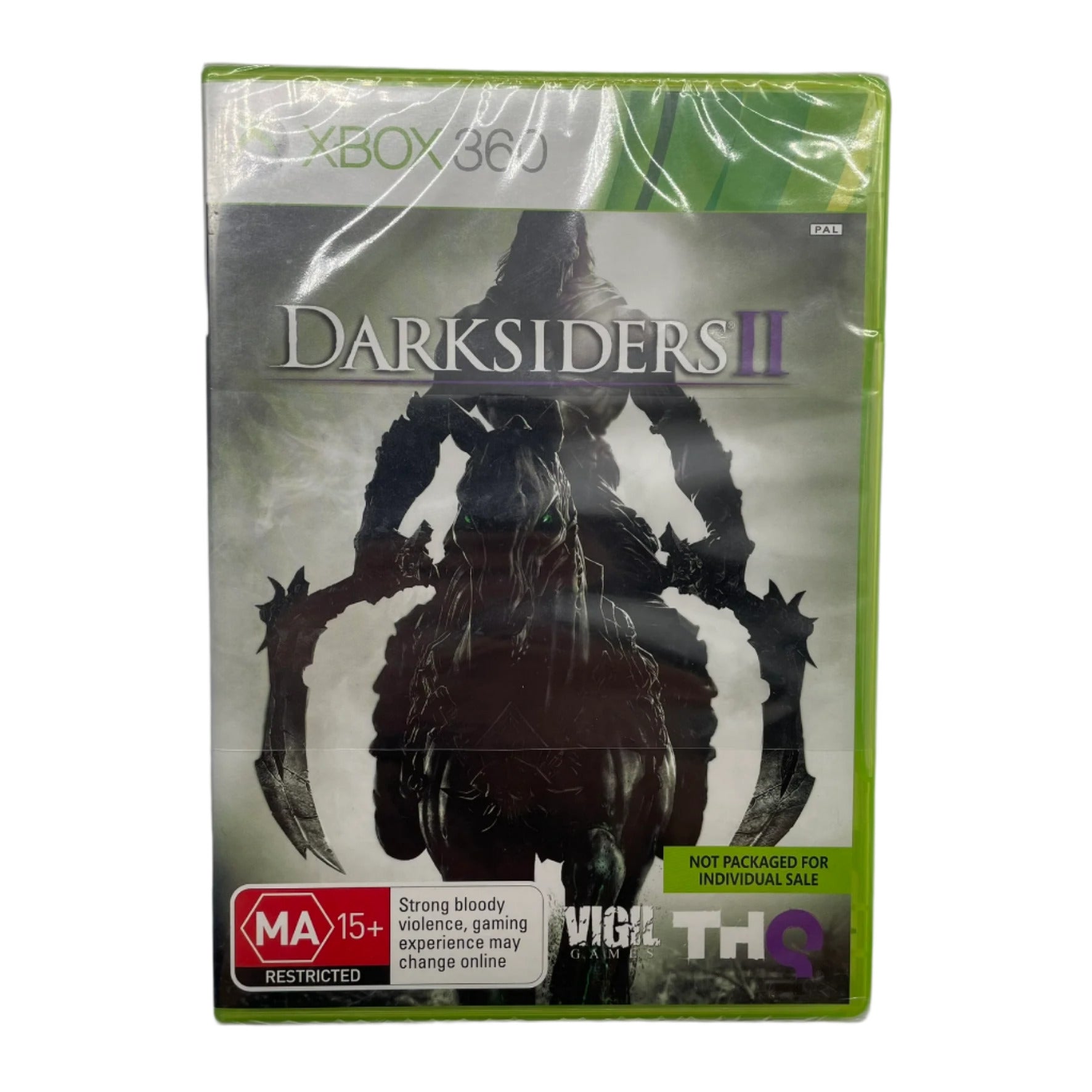 Darksiders II & Batman Arkham City - Brand New Sealed Xbox 360 Video Game Bundle | Action-Adventure Games for Xbox 360 | Perfect for Gaming Nights & Collector's Editions