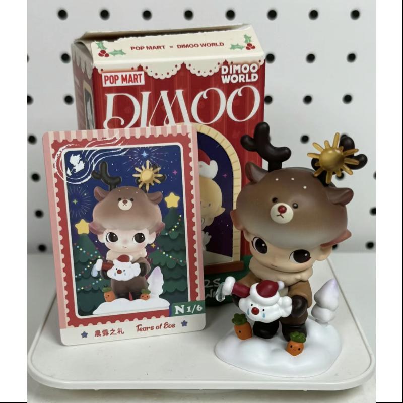 DIMOO Snowman Series TEARS OF EOS Blind Box Figure - Cute Collectible Christmas Decoration for Home, Office & Gift Giving