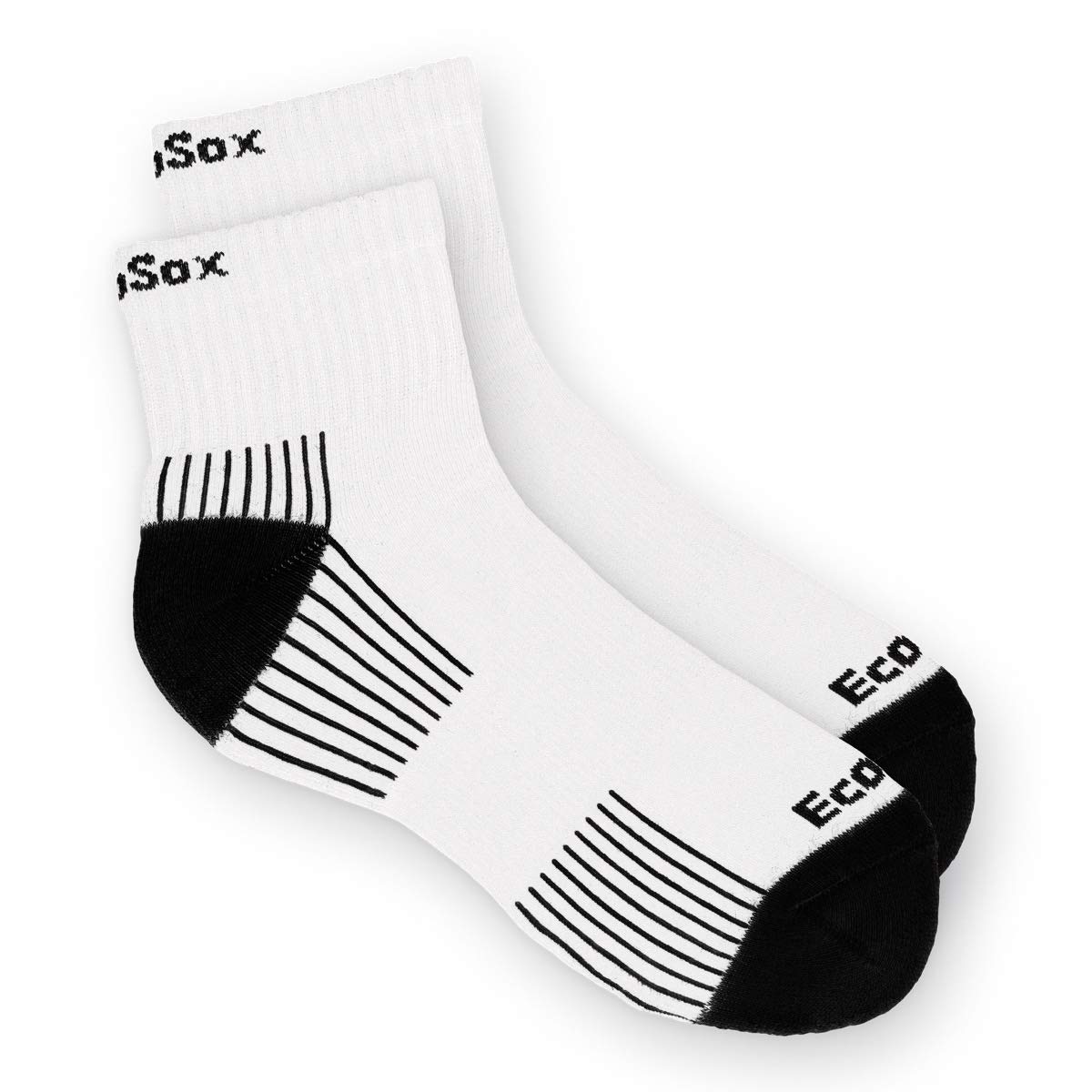 EcoSox Bamboo Viscose Women's Quarter-Length Sport Socks - Breathable & Moisture-Wicking for Running, Yoga & Active Lifestyle