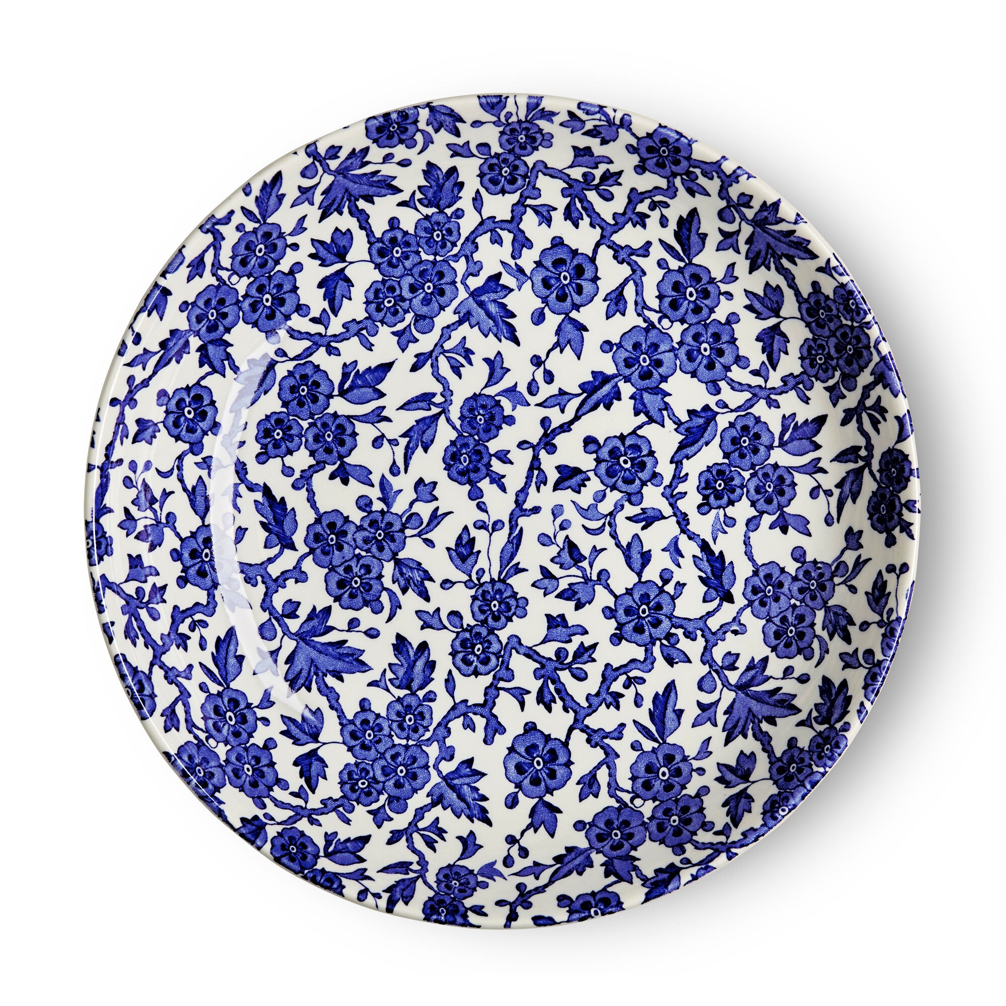 Burleigh Blue Arden Dinnerware Set - Elegant Ceramic Plates, Bowls & Mugs for Fine Dining & Home Entertaining