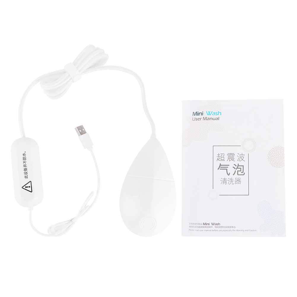 Omabeta Mini Ultrasonic Dishwasher - USB-Powered Smart Cleaner for Fruits, Vegetables, Cups & Chopsticks | Portable Countertop Appliance for Easy Kitchen Cleaning | Perfect for Small Households, Offices & Dorm Rooms