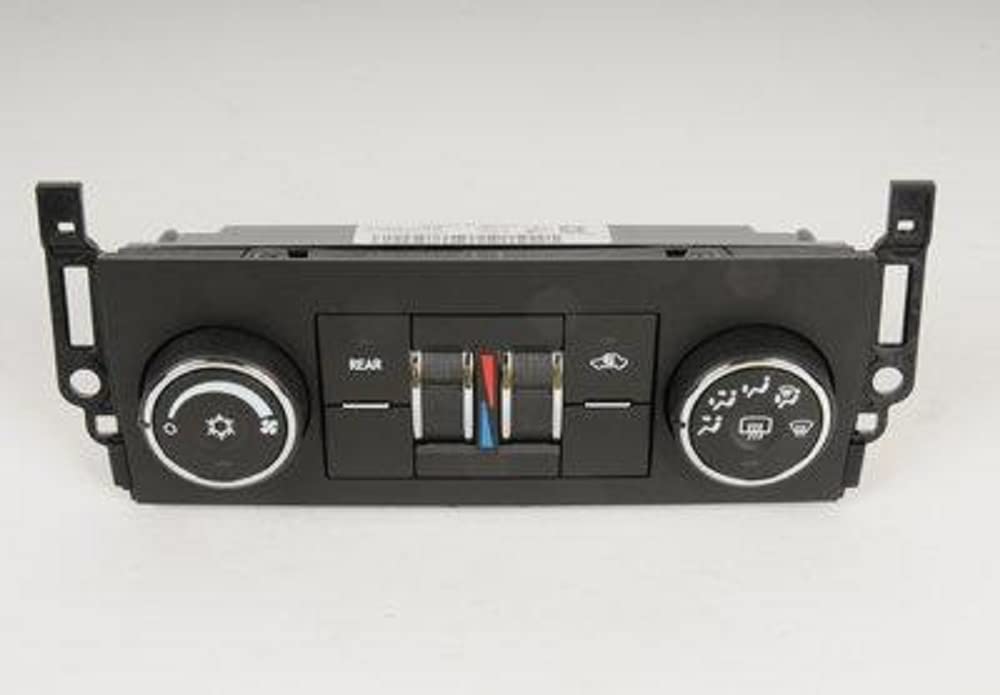 ACDelco 15-74188 HVAC Control Panel with Rear Defogger Switch - Compatible with General Motors Vehicles | Perfect for Car Climate Control & Winter Driving Safety