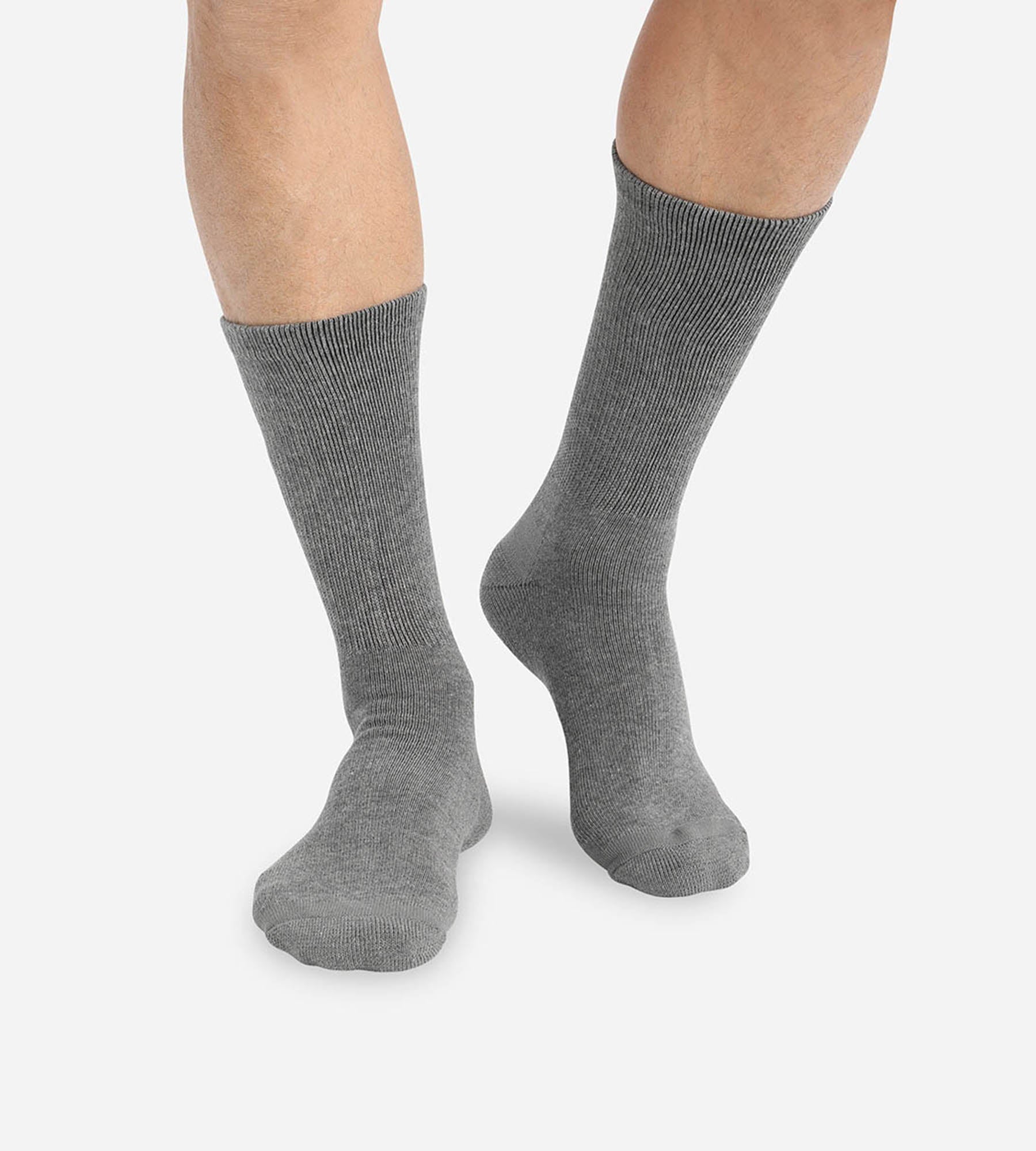2 Pairs Men's Cotton Ankle Socks for Hiking, Running & Outdoor Activities - Breathable & Comfortable Socks for Sports, Travel & Daily Wear