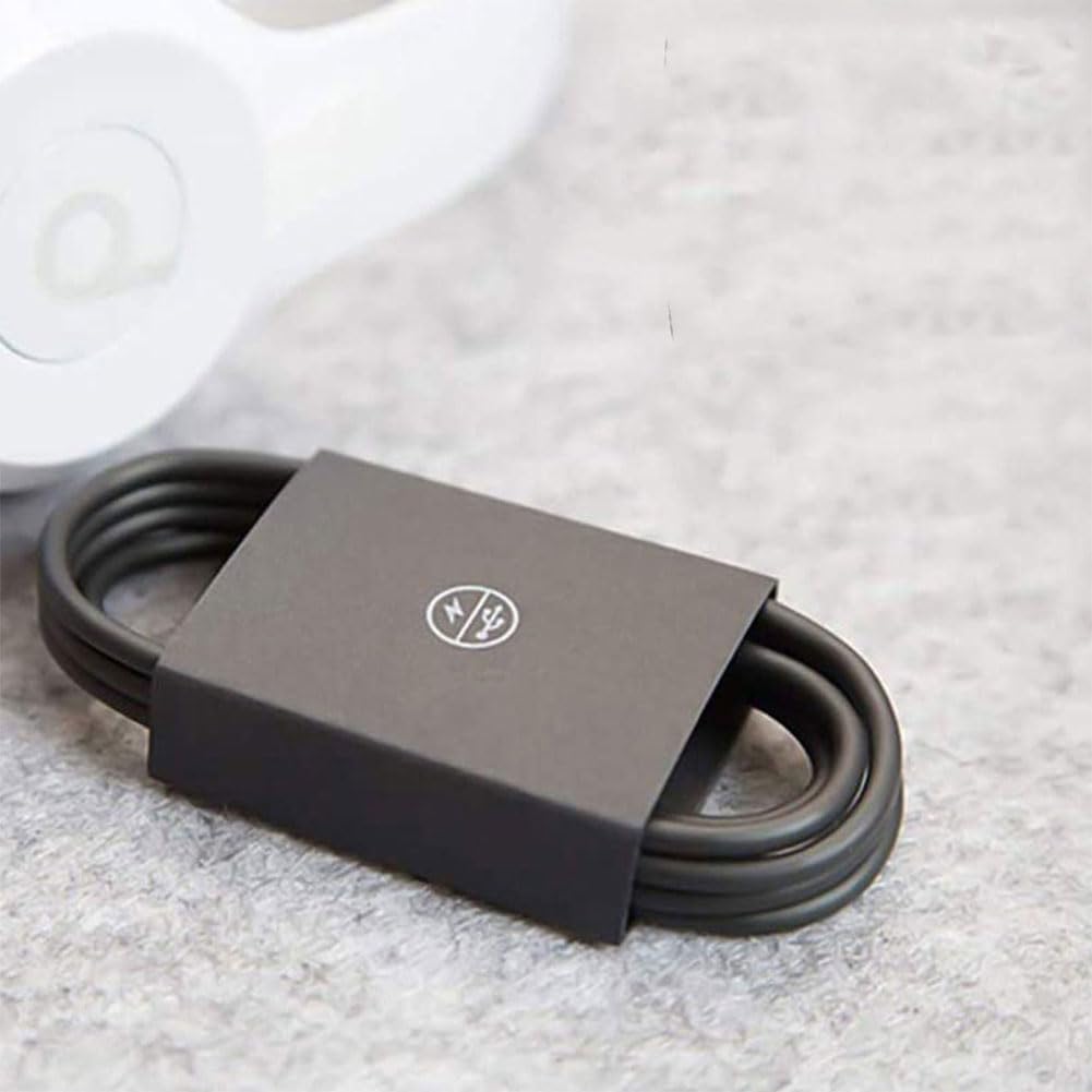 Beats Powerbeats 3 & 2.0 Replacement USB Charging Cable | Compatible with Solo 3, Studio & Pill Speakers | Fast Charging Micro USB Cord for Wireless Headphones & Earphones | Perfect for Gym, Travel & Daily Use