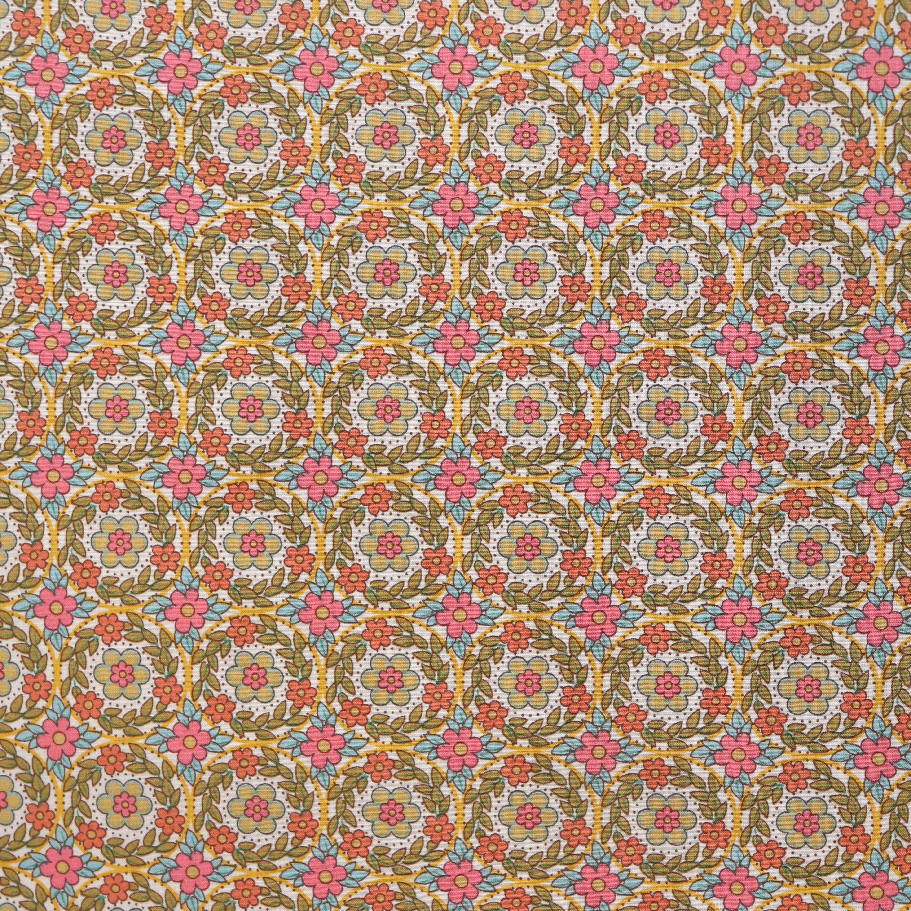 Liberty Fabrics Jessie's Jewel Tana Lawn™ Cotton Fabric - Premium Quality Floral Print for Dresses, Blouses & DIY Sewing Projects - Perfect for Spring & Summer Fashion
