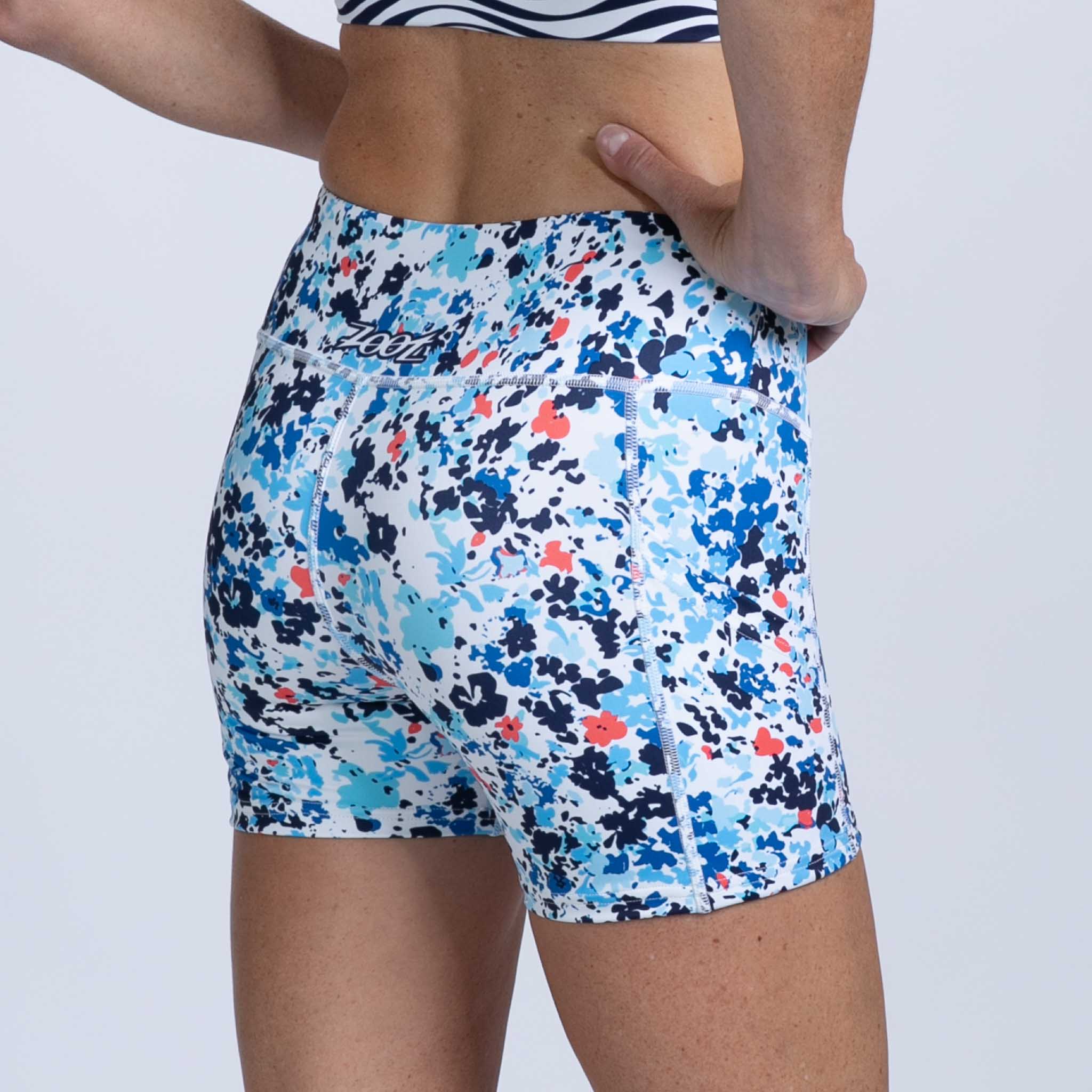 Women's Running Shorts - Ltd Run Pulse Short in Cote d'Azur - Lightweight & Breathable for Workouts, Jogging & Gym - Perfect for Summer Training & Active Lifestyle