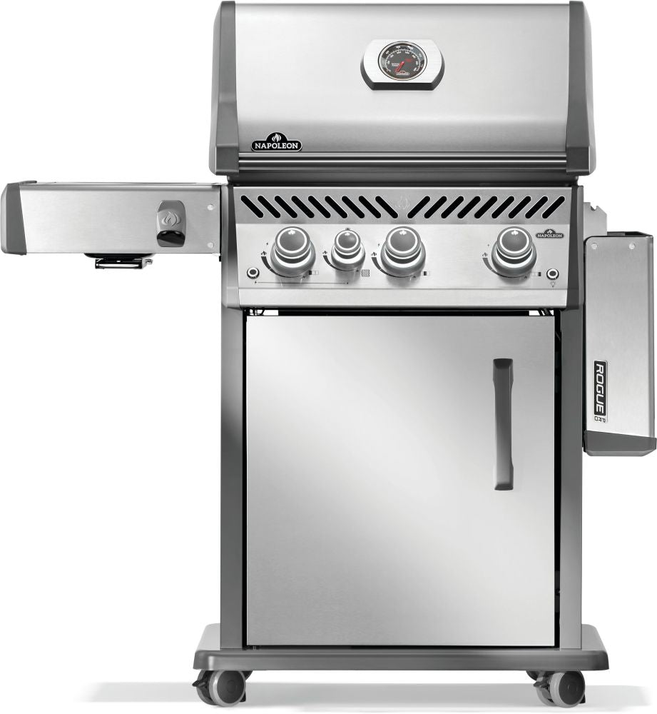 Napoleon Rogue PRO 425 SIB Stainless Steel Gas Grill - Outdoor BBQ Grill for Backyard, Patio & Tailgating | Heavy-Duty Construction & Even Heat Distribution
