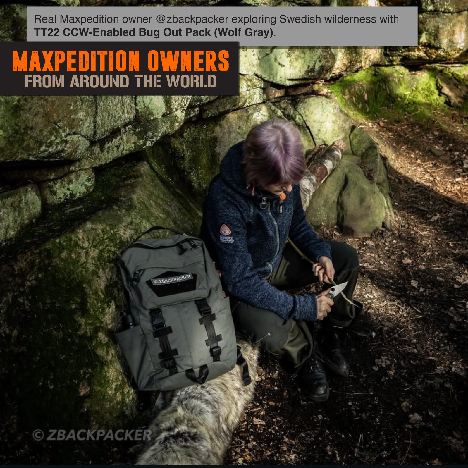 TT22 CCW Enabled Bug Out Pack - Tactical Backpack for Survival & Emergency Preparedness - Perfect for Hiking, Camping & Outdoor Adventures (Closeout Sale)
