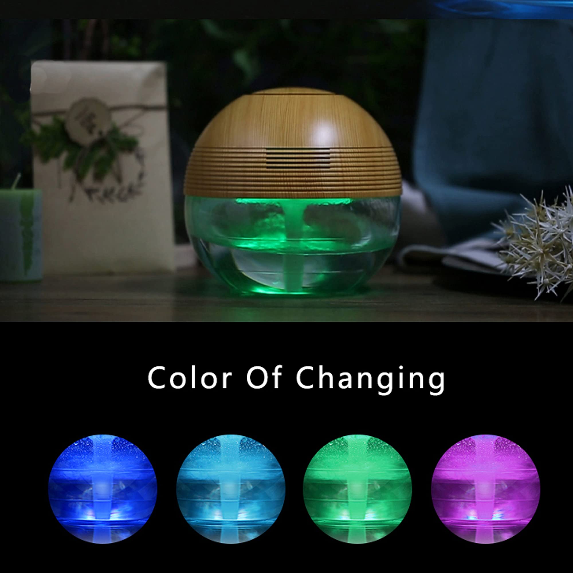 Honey Scented Water-Based Air Revitalizer - Odor Eliminator, Humidifier & Aromatherapy Diffuser for Home, Office, Bedroom | Freshens Air & Creates Relaxing Atmosphere
