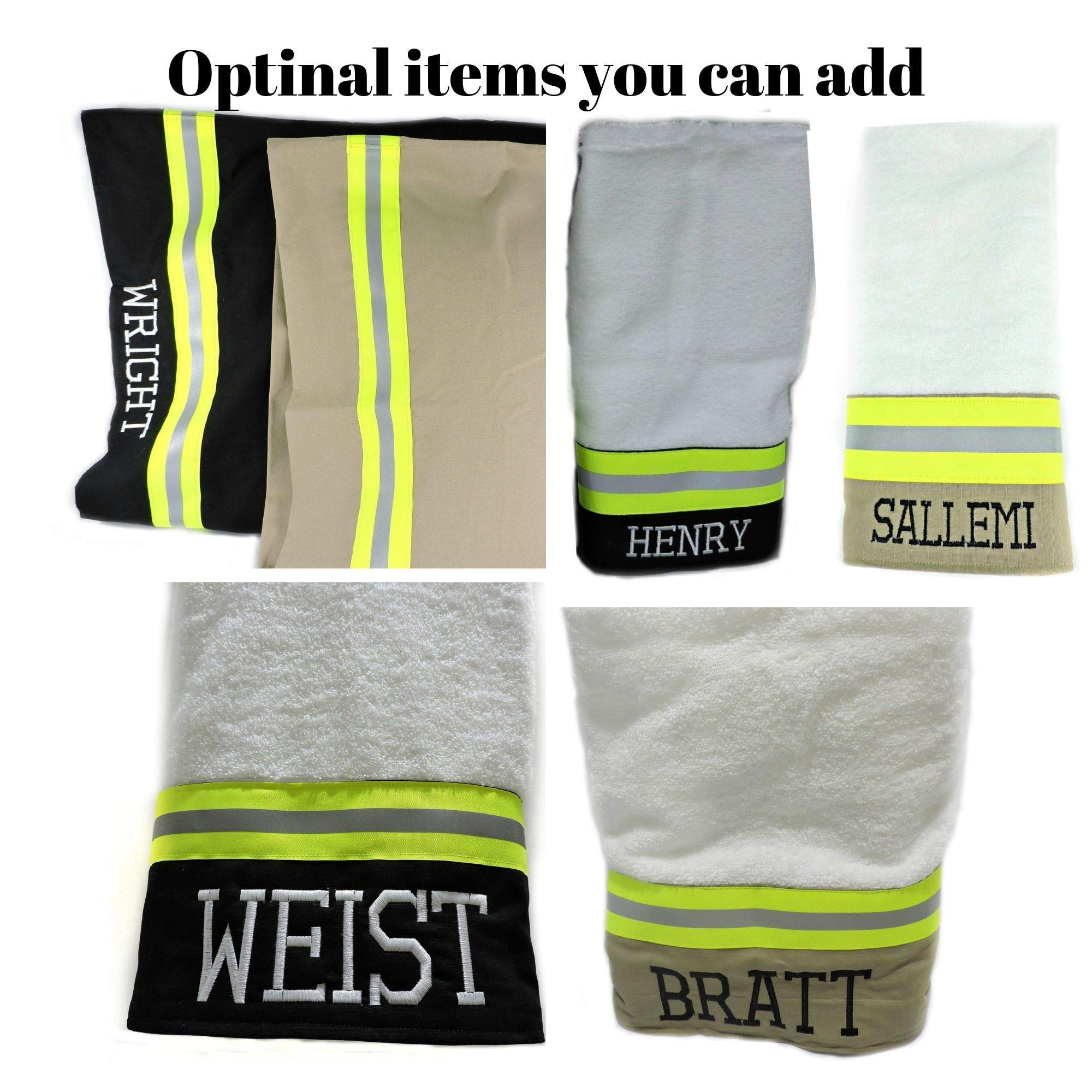 Firefighter Duffle Bag - Personalized Gym Bag Set for Firefighters - Durable & Spacious for Workouts, Travel & Emergency Gear Storage
