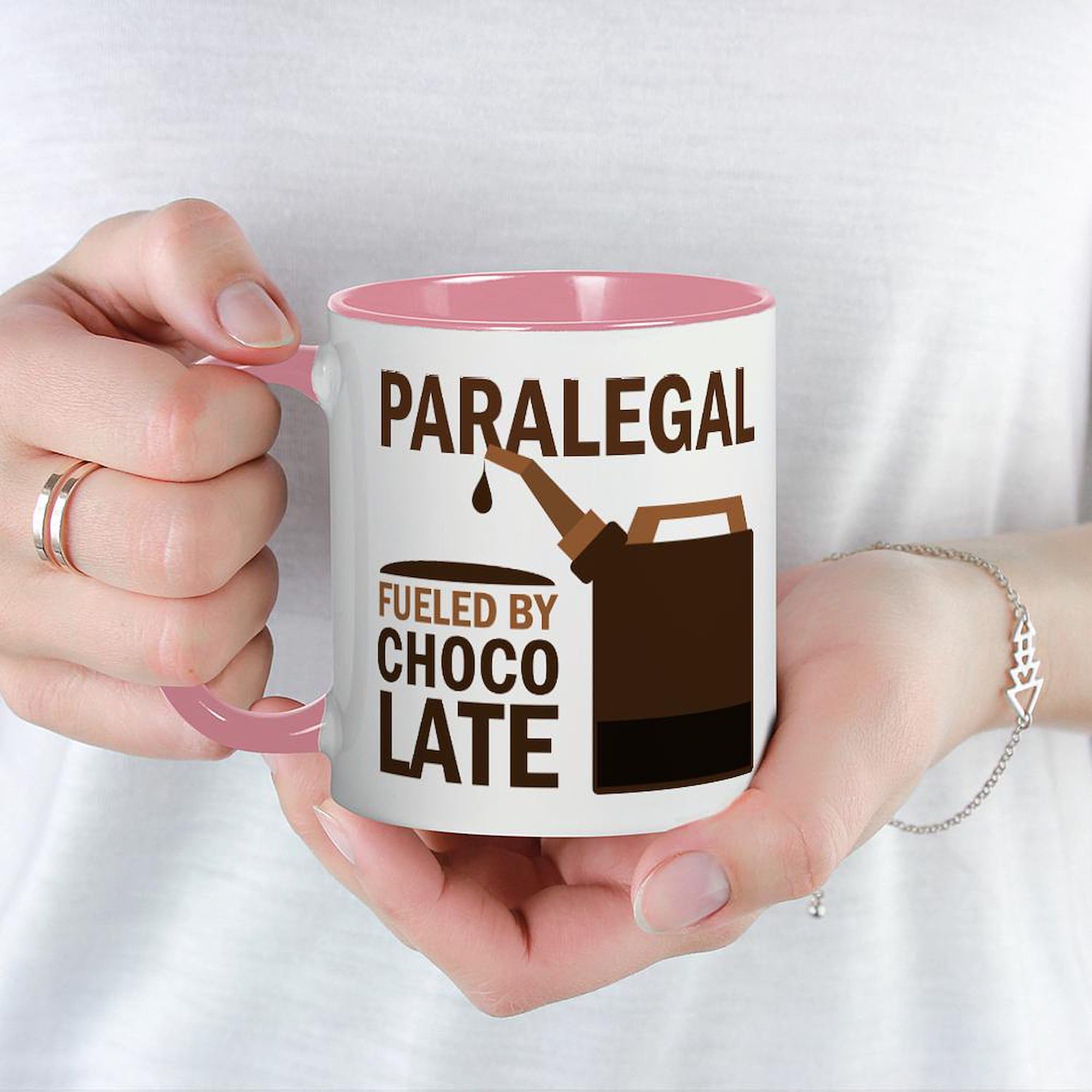 Paralegal Gift Mug - 11 oz (325 ml) Ceramic Coffee Cup with Handle - Funny Lawyer Office Humor - Perfect for Legal Professionals, Law Students & Paralegals - Great for Coffee, Tea or Hot Chocolate at Work