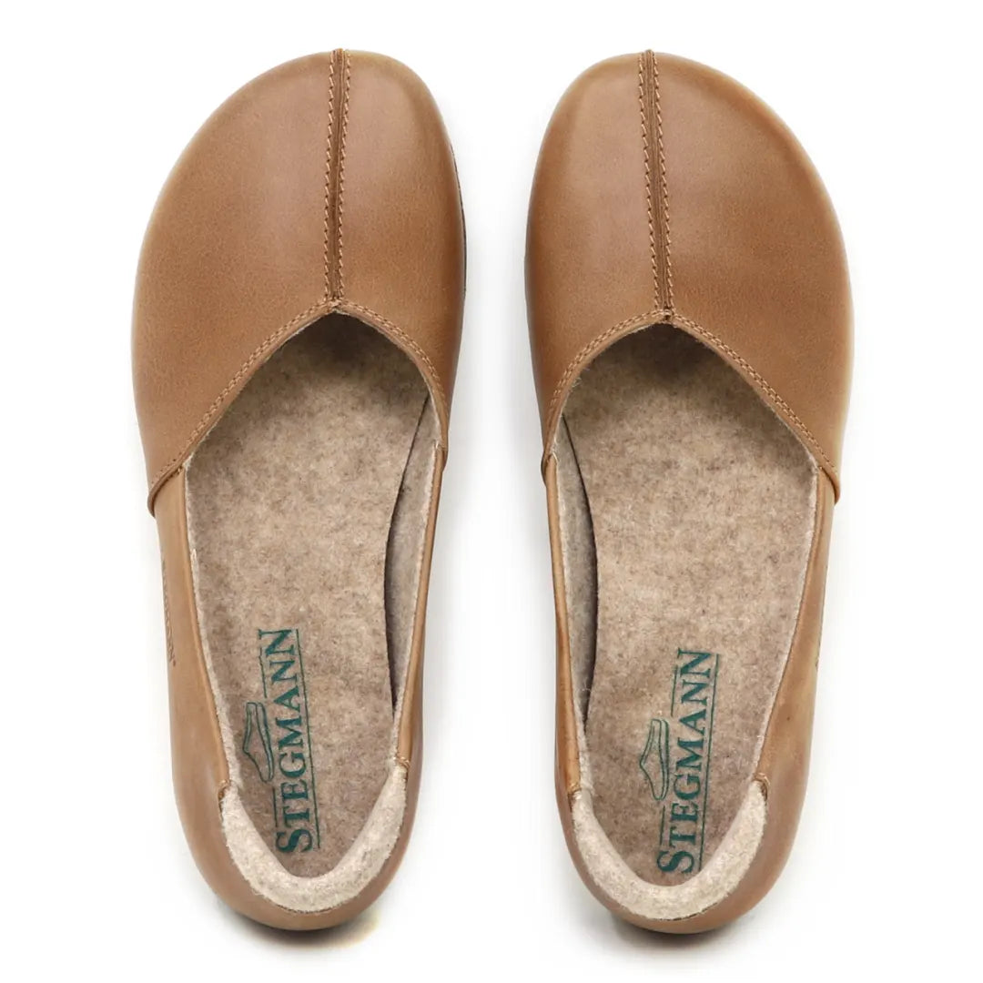 Women's Liesl Leather Skimmer Shoes - Comfortable & Stylish Ballet Flats for Casual Wear, Office & Travel