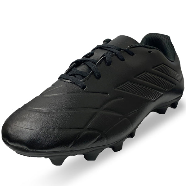 adidas Copa Pure.4 FXG Soccer Cleats for Men - Black/Black - Firm Ground Football Shoes for Outdoor Matches & Training