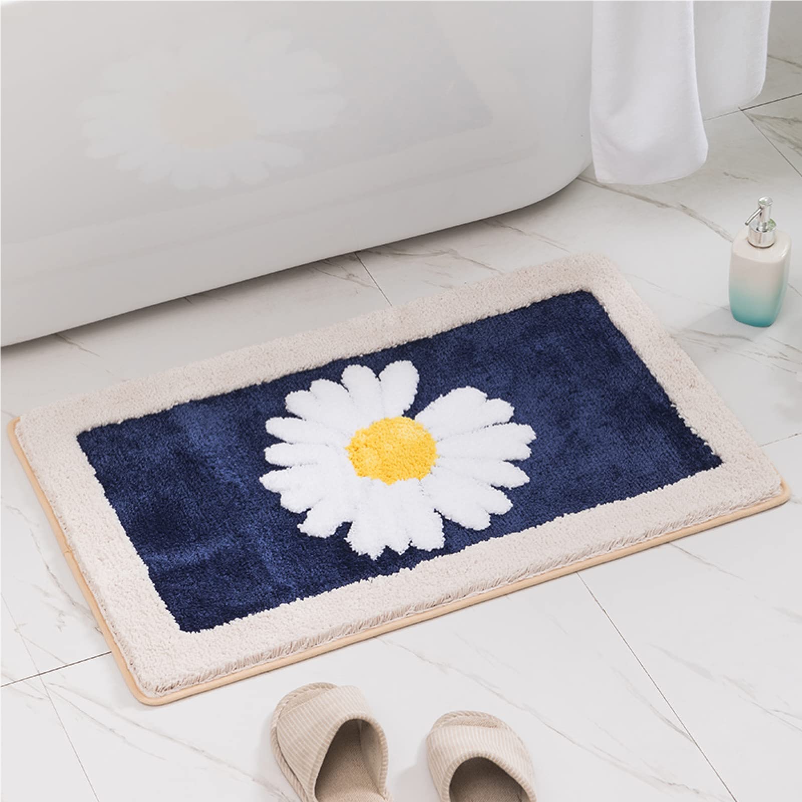 **Non-Slip Plush Microfiber Bath Mat - 20