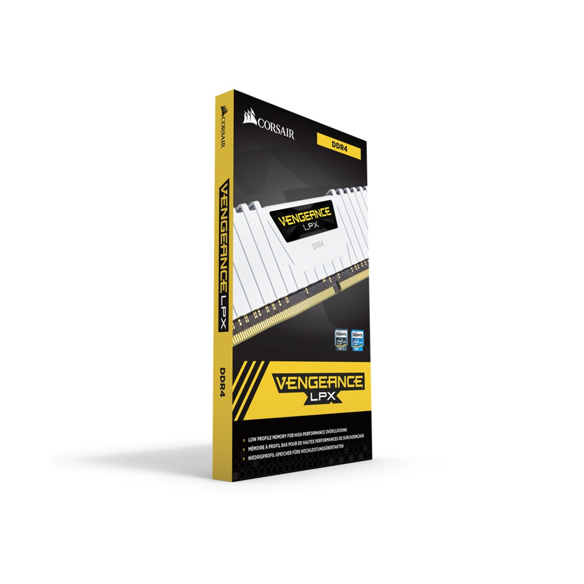 Corsair Vengeance LPX 16GB (2x8GB) DDR4 3200MHz CL16 Desktop Memory Kit - White (CMK16GX4M2B3200C16W) for Gaming PC, Workstation & High Performance Computer Builds