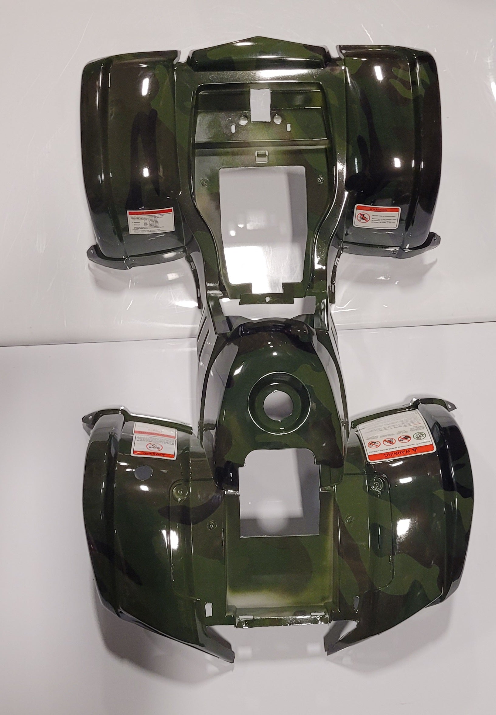 125D Army Camo Blazer Body Kit - Durable Car Exterior Upgrade for Off-Road & Military Style Vehicles