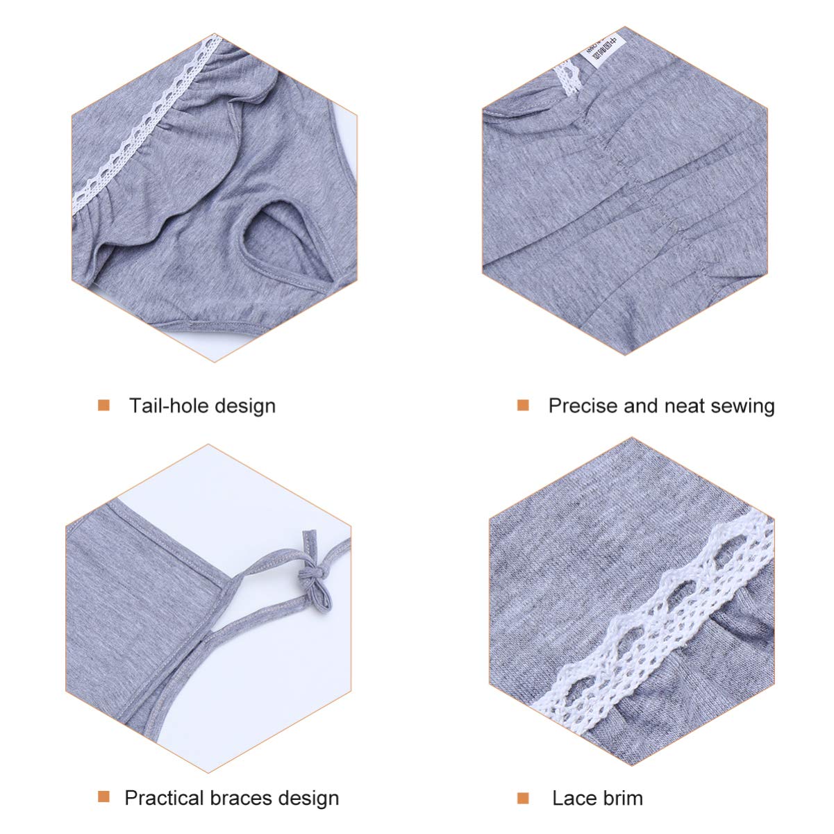 **POPETPOP Washable Dog Diapers for Female Dogs - XS to XXL Sizes, Reusable Period Pants & Pet Underwear for Large/Small Dogs - Perfect for Heat Cycles, Incontinence & Travel**    *(Use Cases: Ideal for female dogs in heat, senior pets with incontinence, or travel to keep your home clean.)*