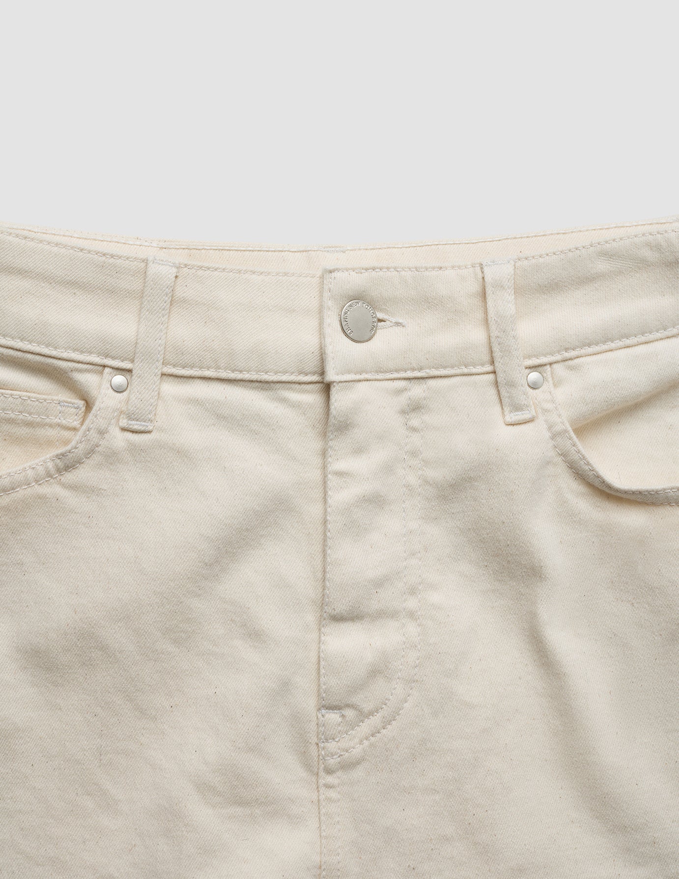 Women's Relaxed Fit Jeans in Off White - Comfortable Casual Denim Pants for Everyday Wear & Outings