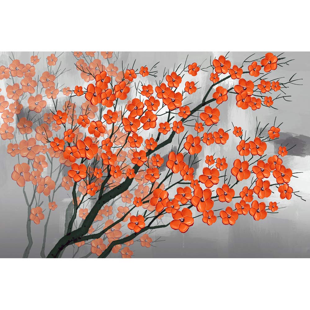 Abstract Great Tree Removable Wallpaper - Peel and Stick Wall Mural for Bedroom Decor (66x96 inches) | Perfect for Home, Office & Nursery Wall Covering