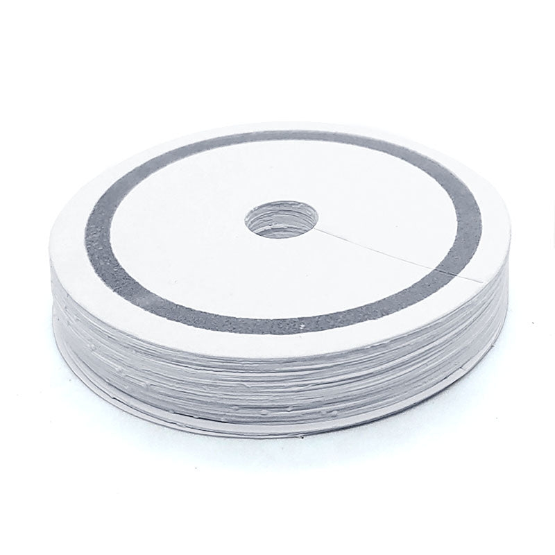 50 Pack Drink Name Paper Collars - Disposable Beverage Label Collars for Coffee Cups, Wine Glasses & Party Drinks (Perfect for Cafes, Bars & Events)