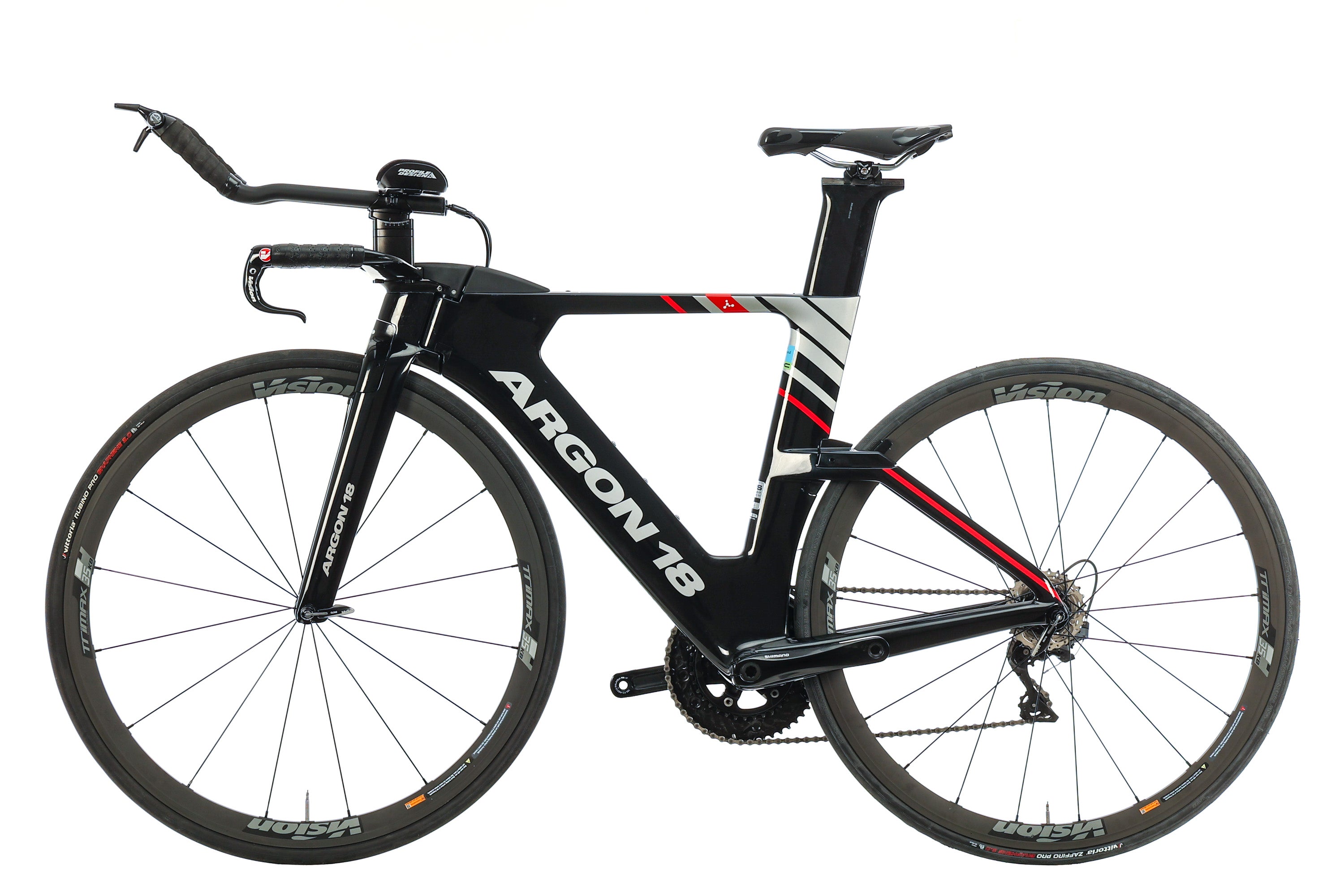 Argon 18 E-119 Tri Triathlon Bike 2020 - Small Size | High-Performance Carbon Frame for Competitive Triathletes | Ideal for Ironman Races & Long-Distance Training