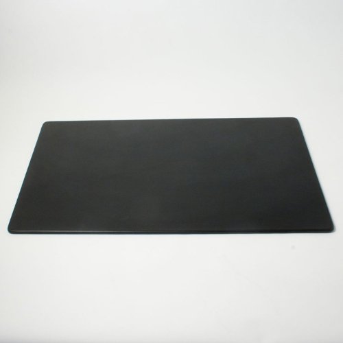 Premium Genuine Leather Desk Mat 34x20 Inches - Black - Non-Slip Work Surface for Office, Gaming & Home Decor