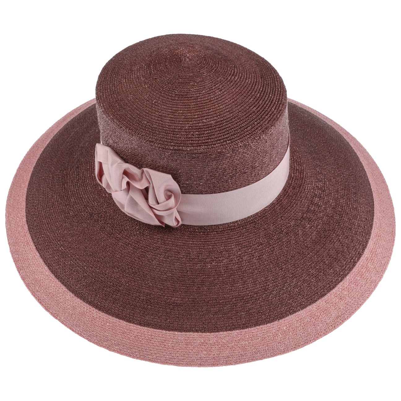 Lierys Gold Linette Occasion Hat - Elegant Women's Wide Brim Sun Hat for Weddings, Garden Parties & Summer Outfits
