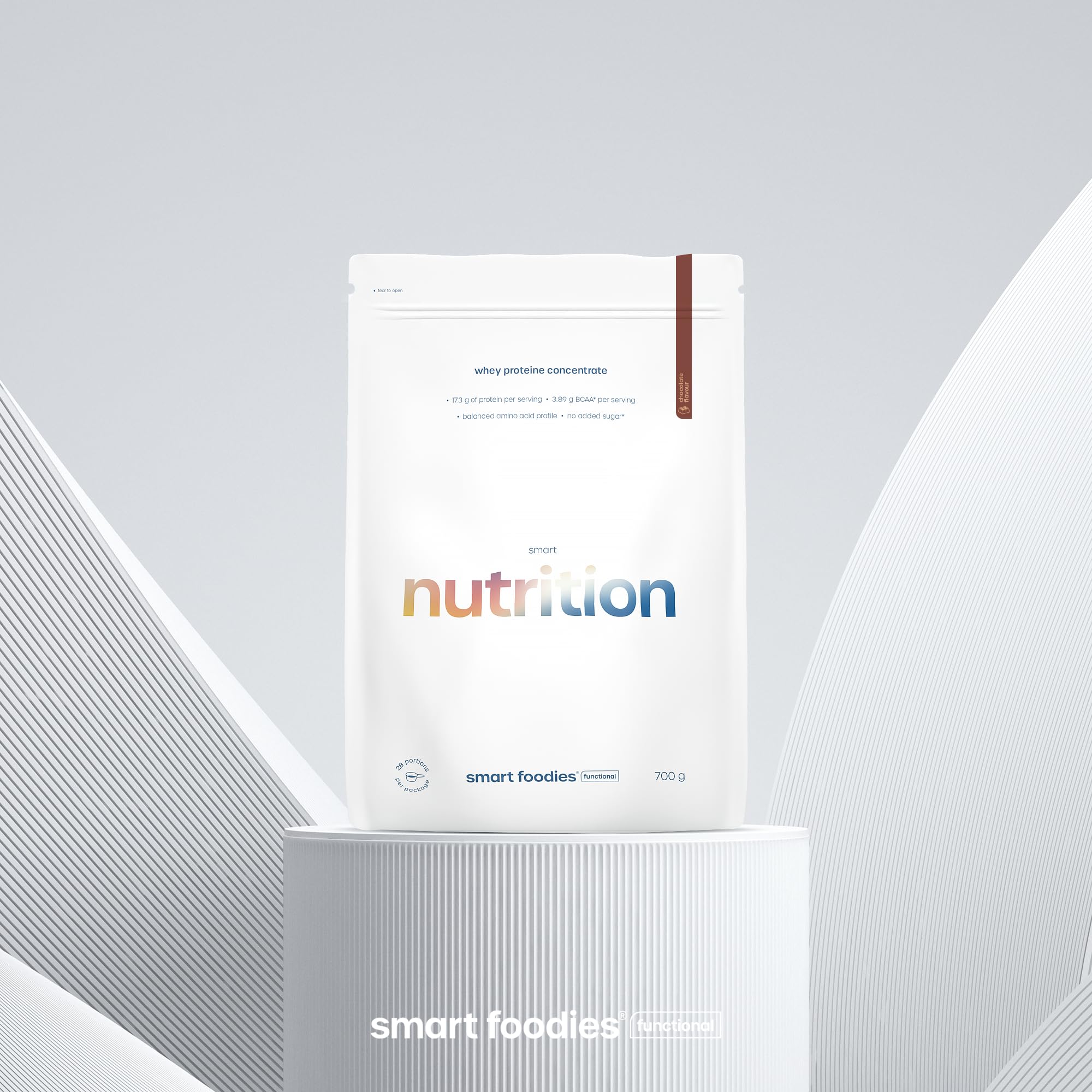 Smartfoodies Smart Nutrition WPC Protein Powder 700g - Premium Whey Protein with Essential Amino Acids, Low Sugar & Fat - Ideal for Muscle Recovery, Weight Management & Post-Workout Nutrition