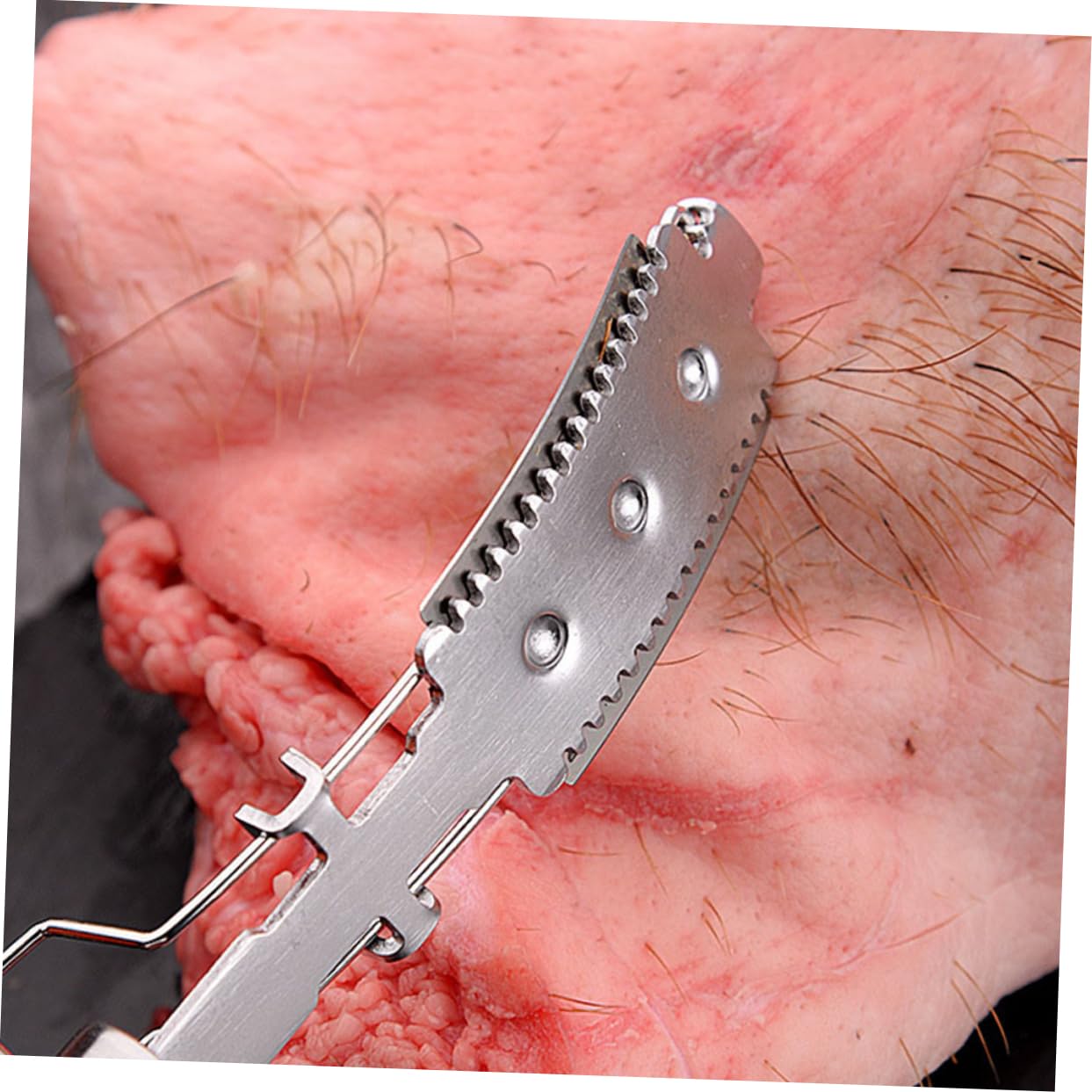 2-Pack Pig Hair Remover Tools - Multi-Purpose Animal Hair Scraper for Poultry & Livestock Grooming - Effective Hair Epilator for Swine, Goats & Sheep - Perfect for Farm Use & Veterinary Care
