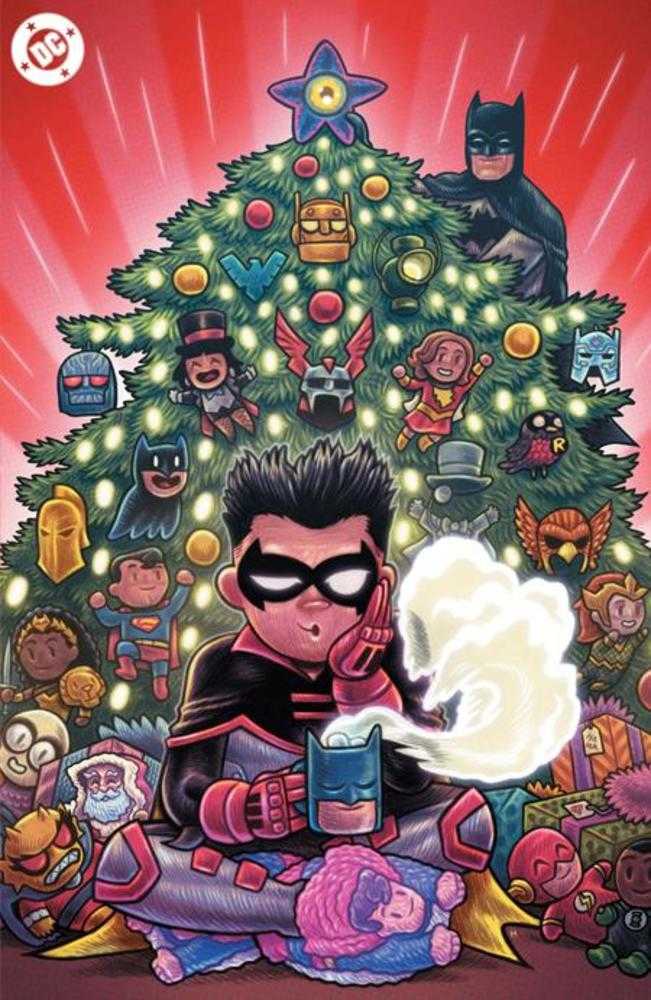 Batman Santa Claus Silent Knight Returns #1 (Of 5) Cover C Dan Hipp DC Holiday Comic - Limited Edition Rub & Smell Polybag Variant - Perfect for Christmas Gifts & Comic Collectors