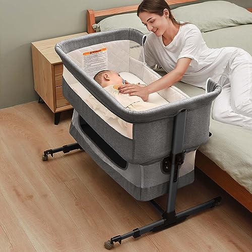 Grey-bassinet