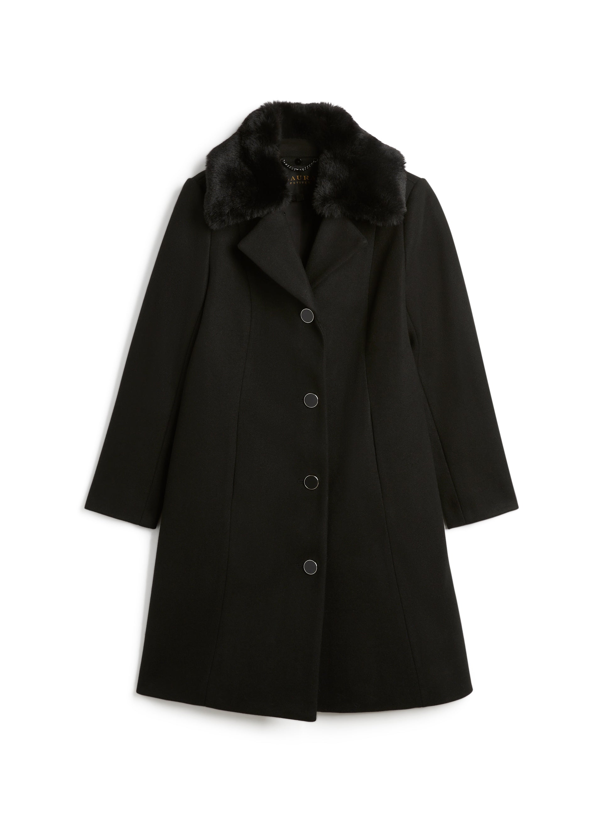 Stylish Button Front Stretch Wool Blend Coat for Women - Warm Winter Trench Coat with Comfortable Fit - Perfect for Office, Dating & Outdoor Activities