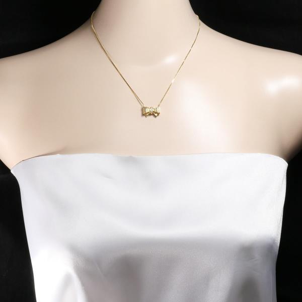 18K Yellow Gold Diamond Necklace for Women - Elegant Pendant Jewelry for Weddings, Anniversaries & Special Occasions