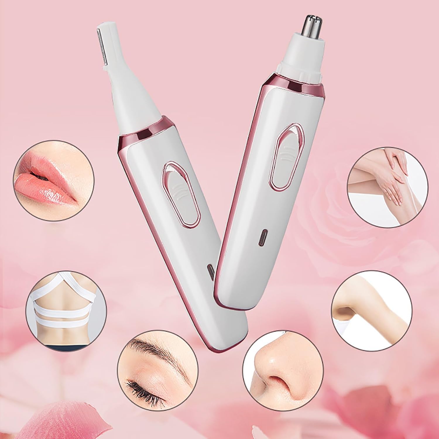 4-in-1 Electric Women's Shaver & Bikini Trimmer - Waterproof Body Hair Epilator for Smooth Skin - Perfect for Travel, Gym & Beach Prep