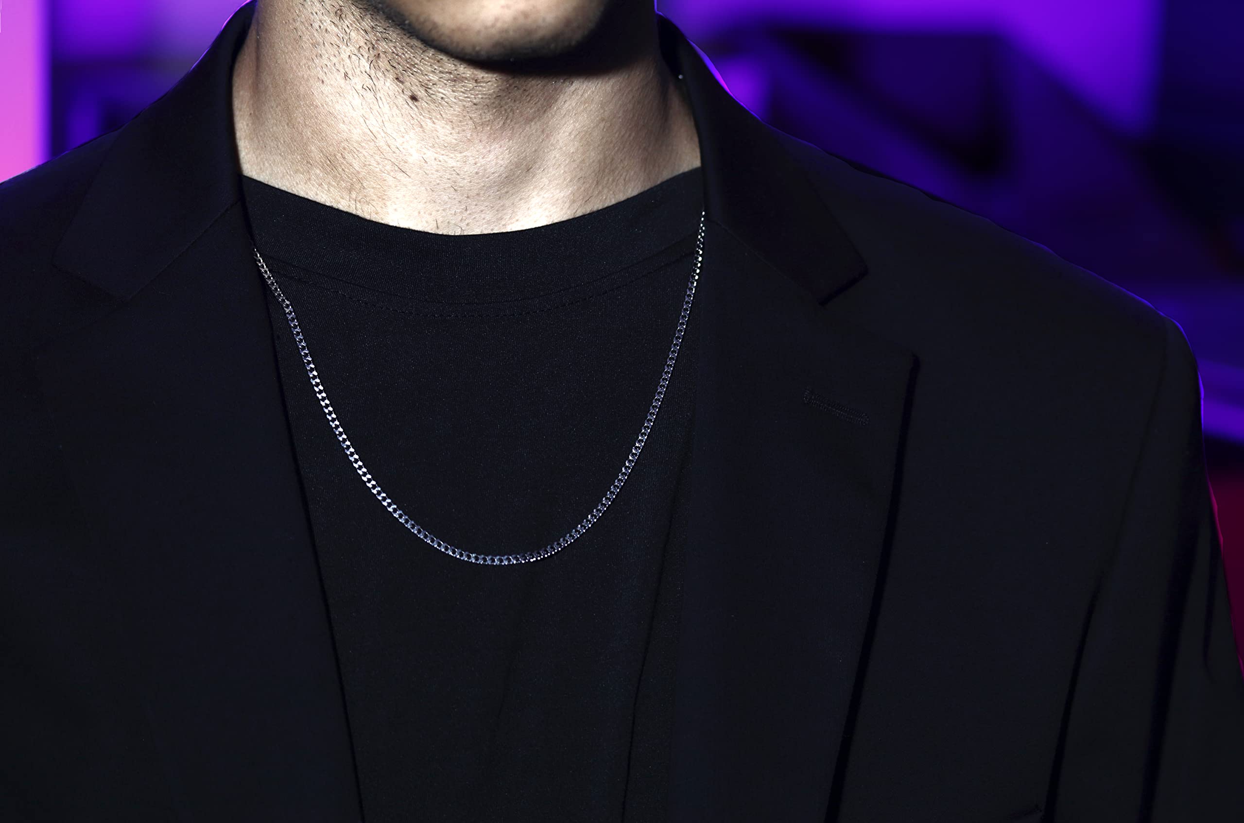 Personalized Cuban Link Necklace for Men - High School & College Graduation Gift - Perfect for Commencement Ceremonies & Celebrations