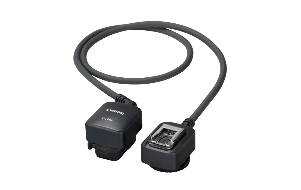 Canon OC-E4A Off-Camera Shoe Cord for DSLR & Mirrorless Cameras - Sync Flash & Trigger Remotely for Professional Photography & Videography