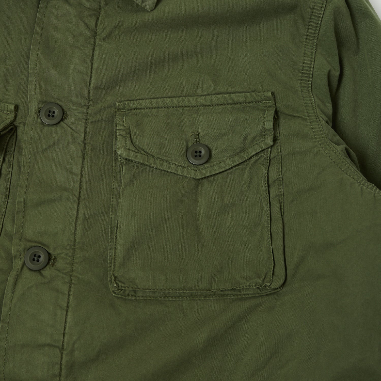 Hartford AYD6121 Jonah Military Jacket - Army Green Tactical Coat for Outdoor Adventures, Hiking & Casual Wear