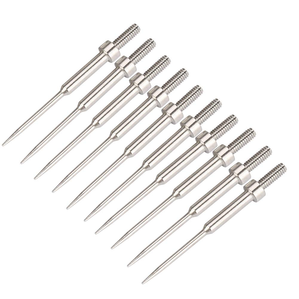 HT307A Automotive Probe Set - Oscilloscope Electrical Test Pins with Banana Plug & 20 Replacement Tips for Circuit Board Repair | DIY Electronics, Car Diagnostics, PCB Testing Tools