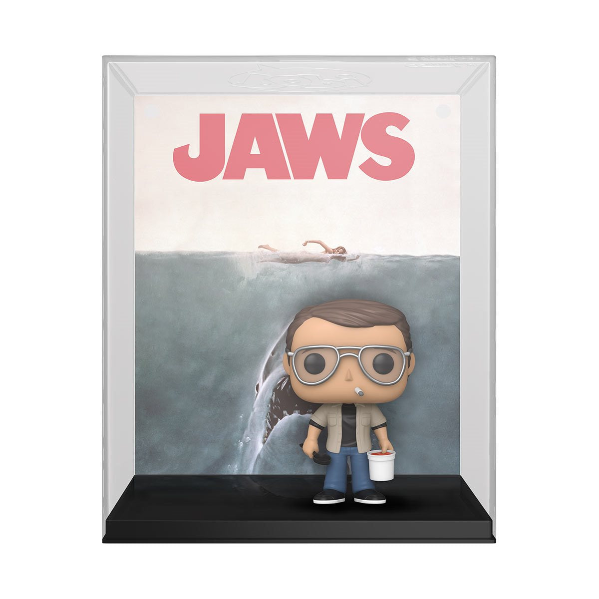 Funko Pop! Jaws Chief Brody VHS Cover Figure - Exclusive #18 Collectible - Perfect for Movie Fans, Pop Culture Collectors & Home Decor