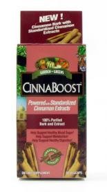 Organic Cinnamon Supplement for Weight Loss & Blood Sugar Support - Garden Greens CINNABOOST VEGCP Vegan Capsules (60 Count) - Ideal for Daily Wellness & Metabolism Boost