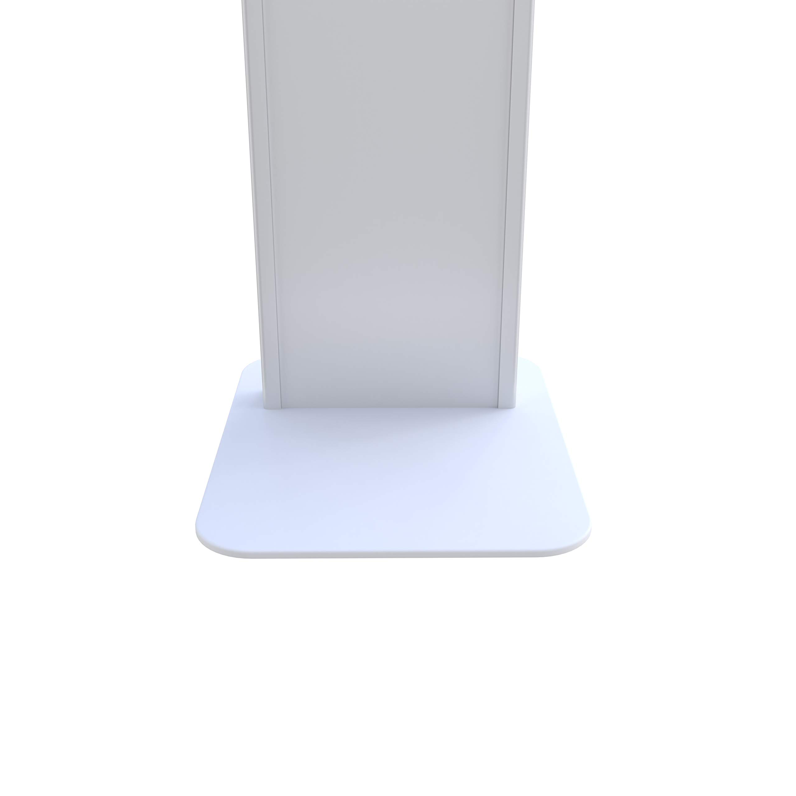 Premium Locking Floor Stand Kiosk with Graphic Card Slot & Automatic Soap Dispenser - Secure Display for iPad Pro 11