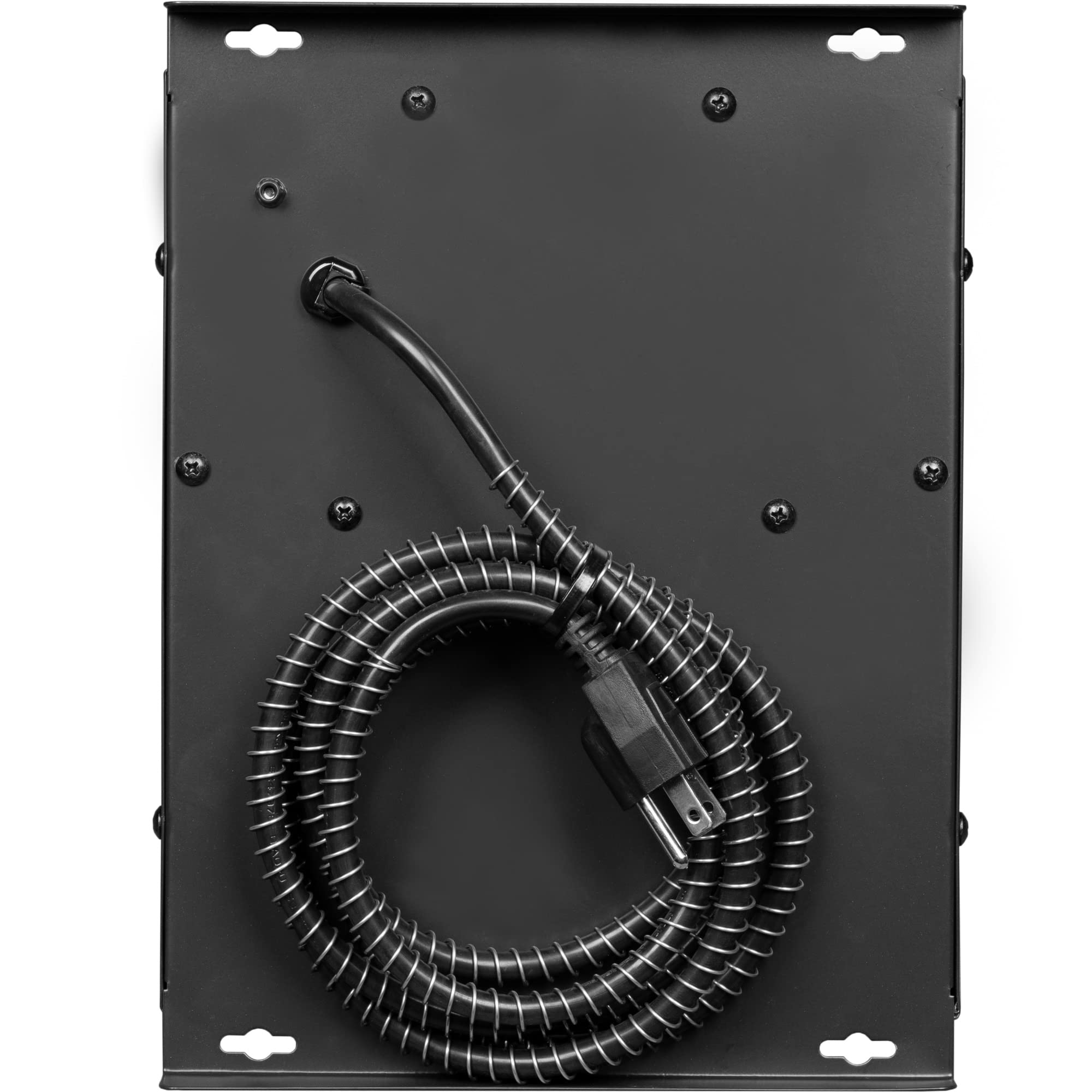 Climate Right 300W Electric Dog House Heater with Abrasion-Resistant Cord & 3 Fan Settings - Safe & Energy Efficient Pet Heater for Indoor/Outdoor Dog Houses, Kennels & Pet Enclosures - Perfect for Winter & Cold Weather Protection