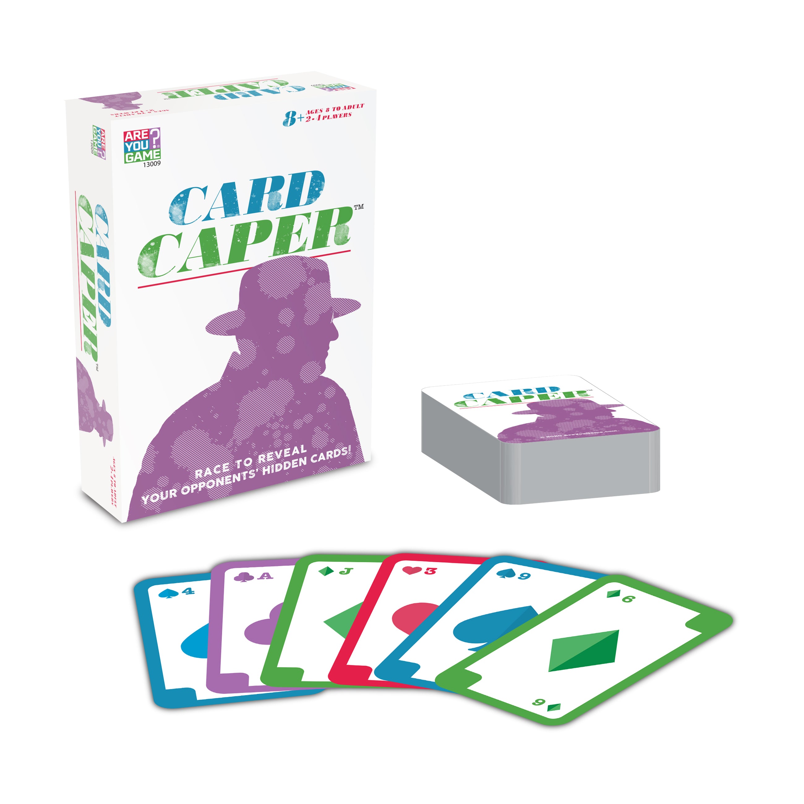 Card Caper - Strategic Mystery Card Game for Family Game Nights & Party Entertainment | Fun Brain-Teasing Adventure for Adults & Teens