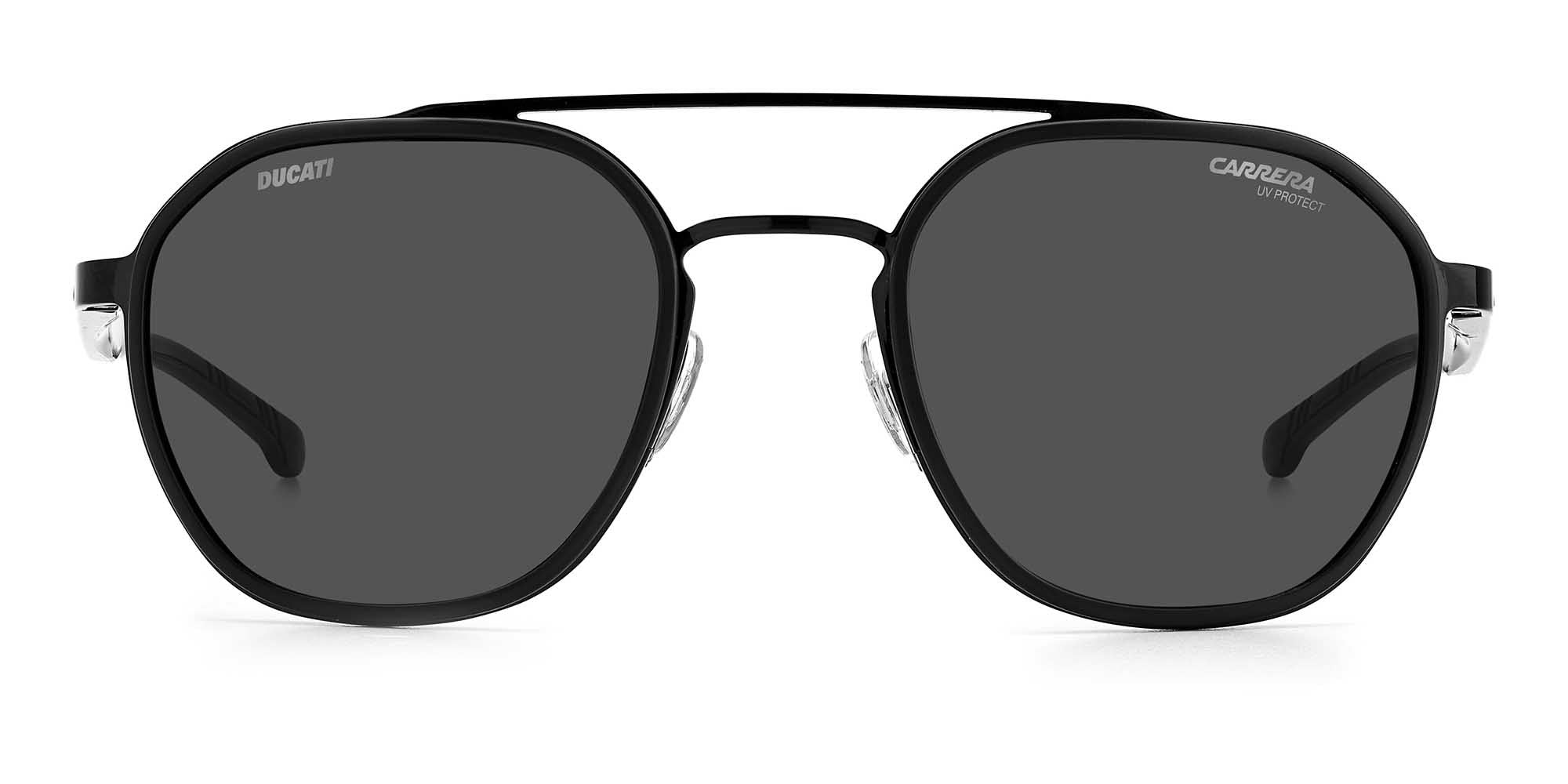 Carrera Ducati CARDUC 005/S Sunglasses - Polarized Motorcycle Riding Glasses for Men & Women - UV Protection for Cycling, Driving, and Outdoor Sports