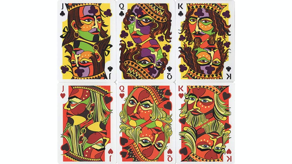 Premium Vizago Playing Cards LPCC - Blue & Red Deck for Poker, Magic Tricks & Cardistry | Ideal for Casino Nights, Game Parties & Professional Performances
