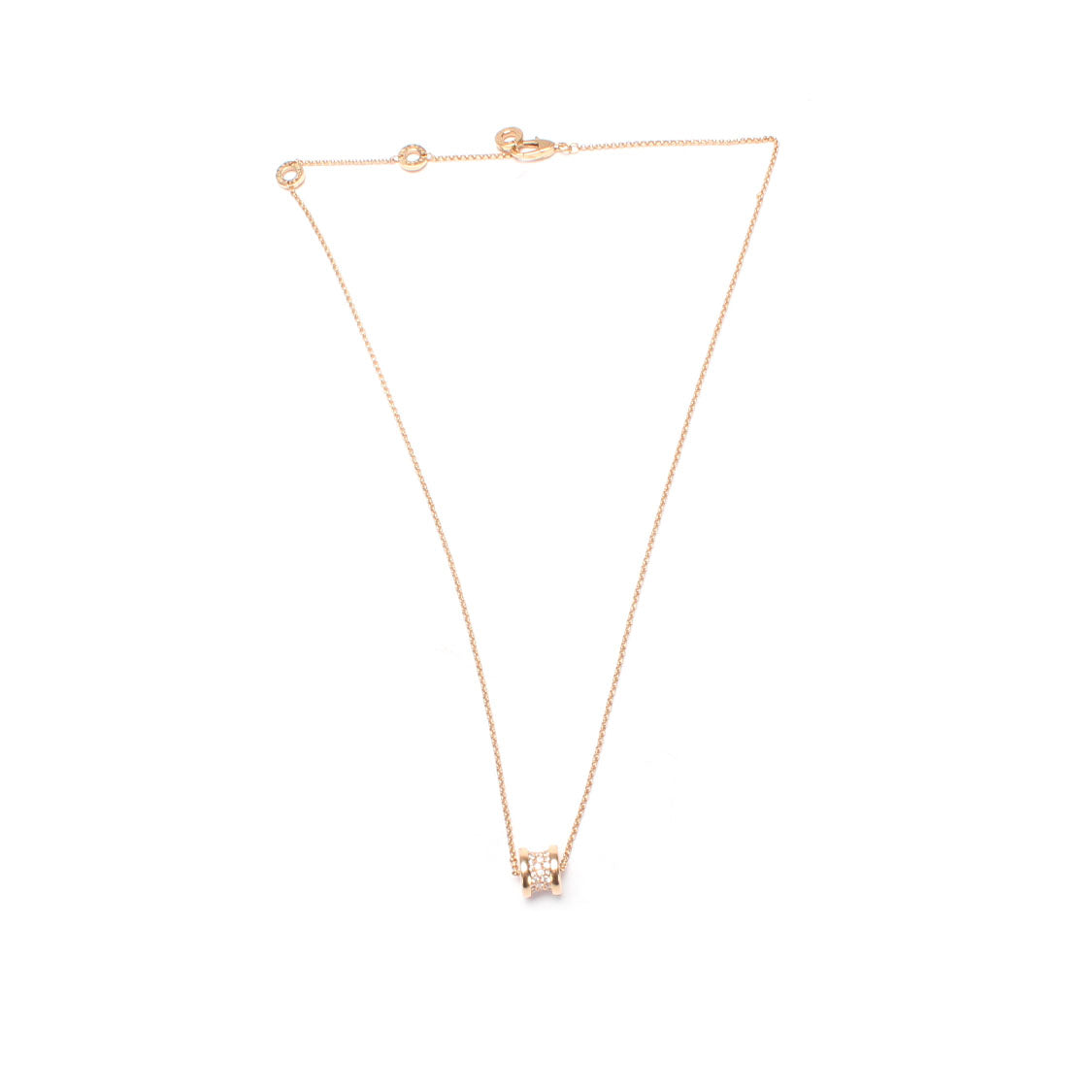 18K Gold Diamond B.zero1 Pendant Necklace for Women - Luxury Jewelry Gift for Anniversary, Birthday & Special Occasions