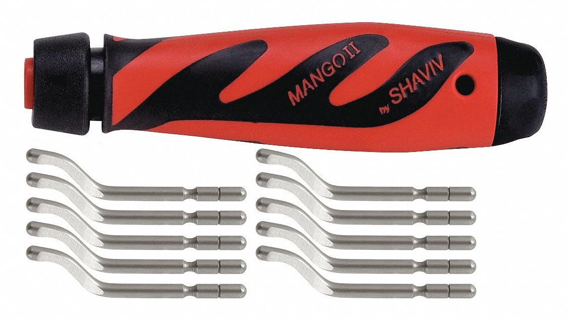 Professional Deburring Tool Set with Heavy-Duty Blades - Perfect for Metalworking, Woodworking & DIY Projects
