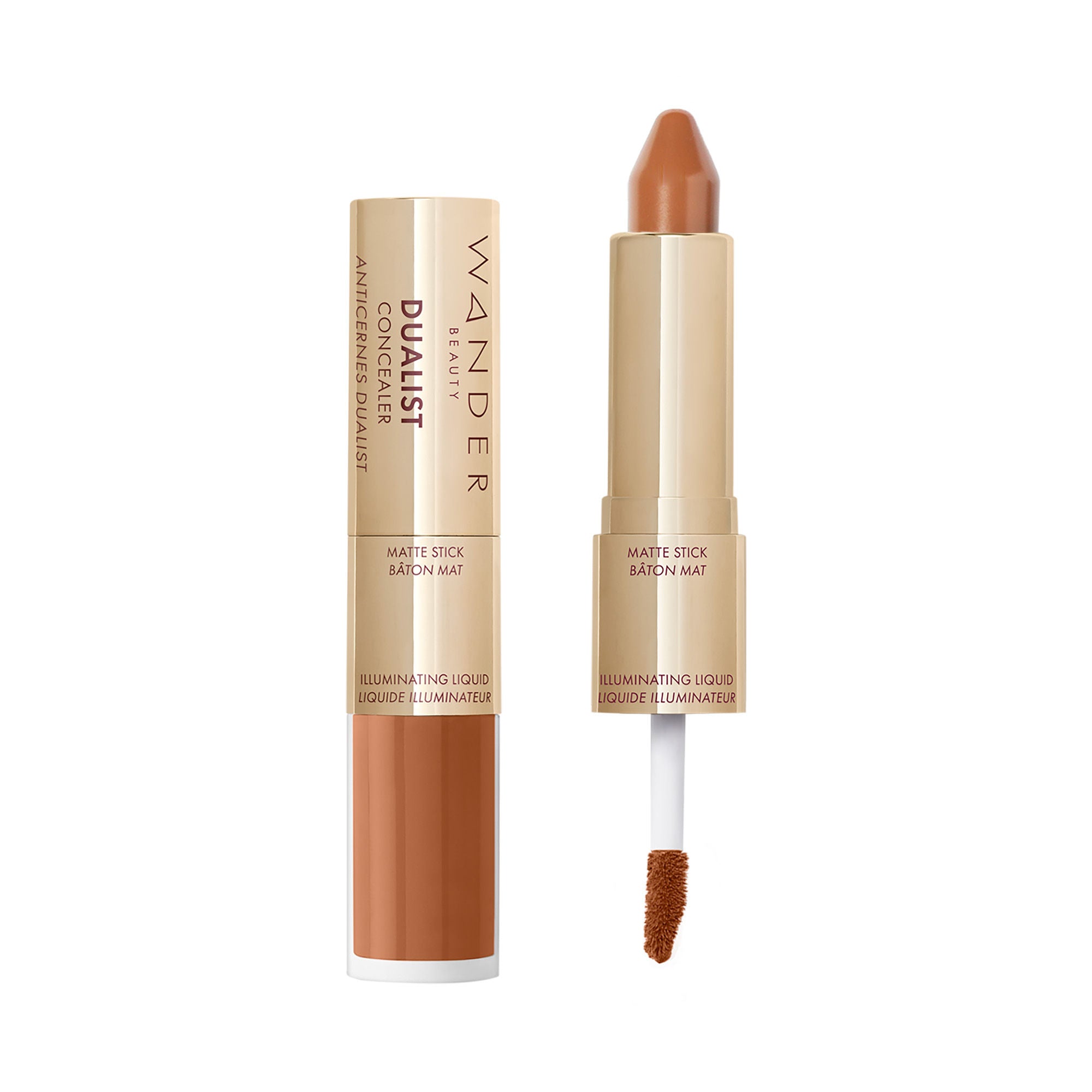 Dualist Matte and Illuminating Concealer - Full Coverage Makeup for Dark Circles & Blemishes | Perfect for Everyday Wear & Special Occasions